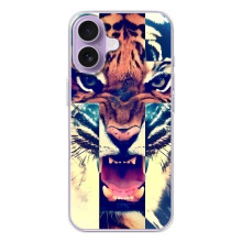 Чохли з зображенням різних тварин на iPhone 17 (Яскравий Тигр)