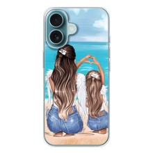 Чохол з друком для iPhone 17 - (Мама з дитинкою) (AlphaPrint) (Мама з донькою)