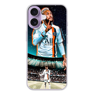 Силіконовий Чохол для iPhone 17 – Неймар ПСЖ