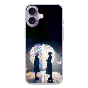Чехлы с принтом Уэнсдей на iPhone 17 – Уэнсдей и Энди