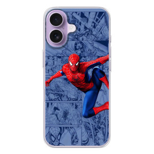 Силиконовый Чехол для iPhone 17 – Человек Паук