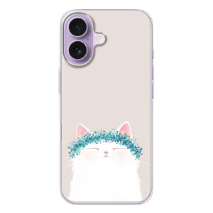 Чехол на тематику: Коты для iPhone 17 – Белый котик