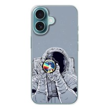 Чохол NASA для iPhone 17 (AlphaPrint) (Космонавт фото)
