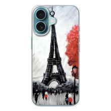 Чохол Ейфелева Вежа iPhone 17 - (AlphaPrint) (Вежа в Парижі)