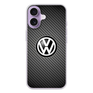 Чехол "Фольксваген" для iPhone 17 – На карбоне