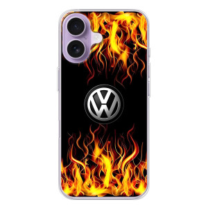 Чехол "Фольксваген" для iPhone 17 – Огненный Лого