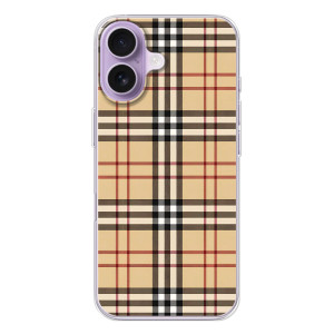 Чехол с Брендами одежды на Айфон 17 – Burberry стиль