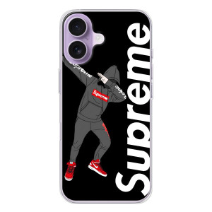Чеохол для iPhone 17 з картинкою Supreme (AlphaPrint)