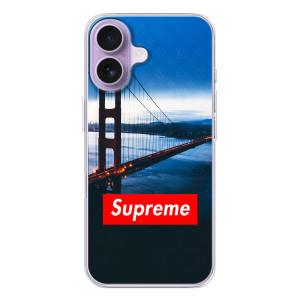 Чеохол для iPhone 17 з картинкою Supreme (AlphaPrint)