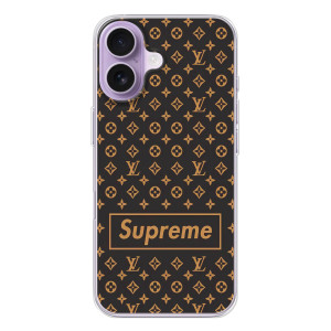 Чеохол для iPhone 17 з картинкою Supreme (AlphaPrint)