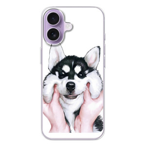 Бампер для iPhone 17 с картинкой "Песики" – Собака Хаски