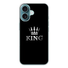Чохол з Короною Айфон 17 - (AlphaPrint) (KING)