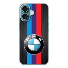 Чохол для Айфон 17 - з принтом БМВ (AlphaPrint) (Лого BMW)