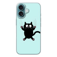 Чохол з принтом для iPhone 17 (AlphaPrint) Модні коти (Падаючий кіт)