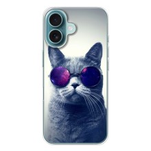 Чохол з принтом для iPhone 17 (AlphaPrint) Модні коти (Стильний кіт)