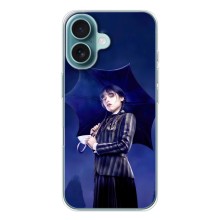 Силіконовий чохол з картинкою для iPhone 17 (Венсдей)
