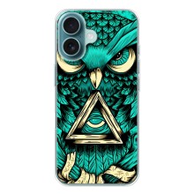 Чохол з пташками на iPhone 17 (VPrint) (Сова з оком)