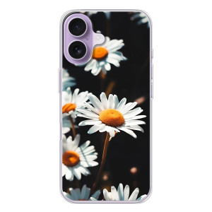 Чохол з ромашками на iPhone 17 – Білі ромашки