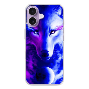Чехол с Волком на iPhone 17 – Арт-Волк