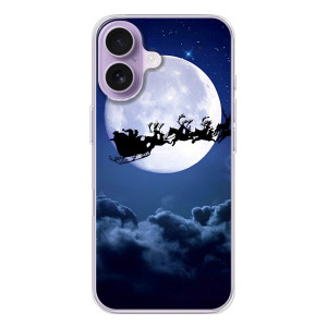 Чехол Санта Клаус для iPhone 17 – Санта - луна