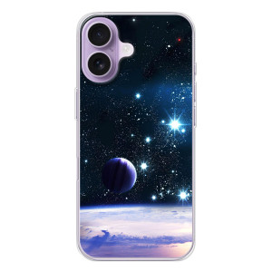 Чехол (ТПУ) с планетами на iPhone 17 – Космический вид