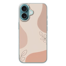 Чохол квітковий дизайн для iPhone 17 – Кориневий фон