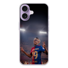 Чехол с футболистом Ламин Ямаль iPhone 17 (Ямаль на стадионе)