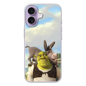 Чехол с мультфильмом Шрек на iPhone 17