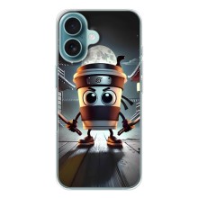 Чохол з мемом Тралалело тралала на iPhone 17 (Капучіно асасіно)