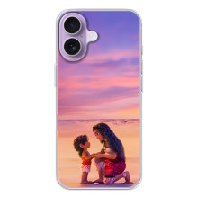 Чехол с мультфильмом Моана iPhone 17 (Моана и Симеа)