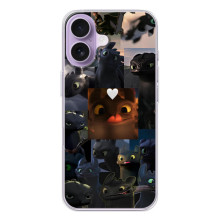 Чехол как приручить дракона на iPhone 17 (Дракон коллаж)