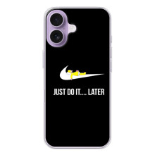 Чехол с логотипом Найк на iPhone 17 – Nike just do it