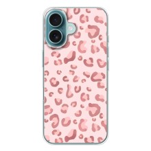 Чохол з розовим принтом для iPhone 17 (Рожевий леопард)