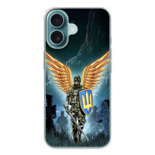 Чохол з українським воїном на iPhone 17