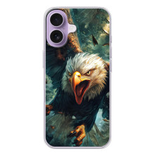 Чехол с картинкой «Хищники» для iPhone 17 – Орёл