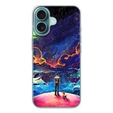 Космічні Чохли для Айфон 17 (VPrint) (Вид Галактики)