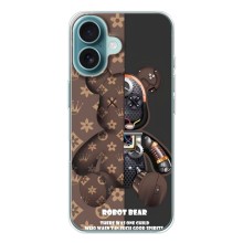 Круті Чохли Луі Віттон для iPhone 17 (AlphaPrint) (Ведмідь Луі Вітон)