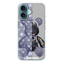 Круті Чохли Луі Віттон для iPhone 17 (AlphaPrint) (Робот Медведик)