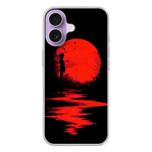 Летний Чехол на iPhone 17 – Красный Закат