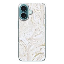 Мраморний чехол на iPhone 17 (VPrint) (Білий мрамор)