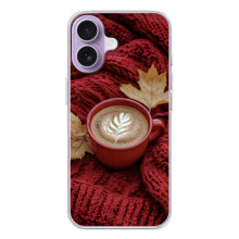 Чохол з унікальним дизайном 'Осінь з кавою' для iPhone 17 – Кава на ковдрі
