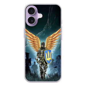 Патриотический Чехол для iPhone 17 – ЗСУ з крильями