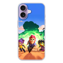 Силиконовый Чехол на iPhone 17 с картинкой Brawl Stars