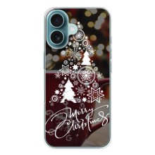 Різдвяні Чохли для iPhone 17 (VPrint) (Ялинка яскрава)