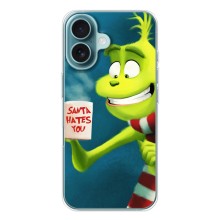 Різдвяні Чохли для iPhone 17 (VPrint) (Зелений Грінч)
