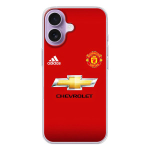 Силиконовые Чехлы принт Футбол на iPhone 17 – Man United
