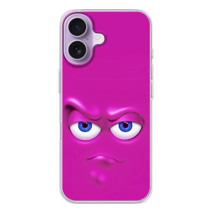 Чохли (ТПУ) (смішні стікери) для iPhone 17 – Хитра мордочка