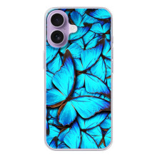 Силіконовий бампер з картинкою звірів для iPhone 17 (Крила метеликів)