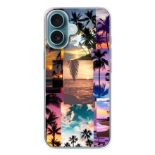 Силіконовий чохол з КАРТИНКАМИ літо для iPhone 17 (AlphaPrint) (Літня відпустка)