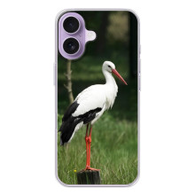 Силіконовий бампер з птичкою на iPhone 17 – Лелека